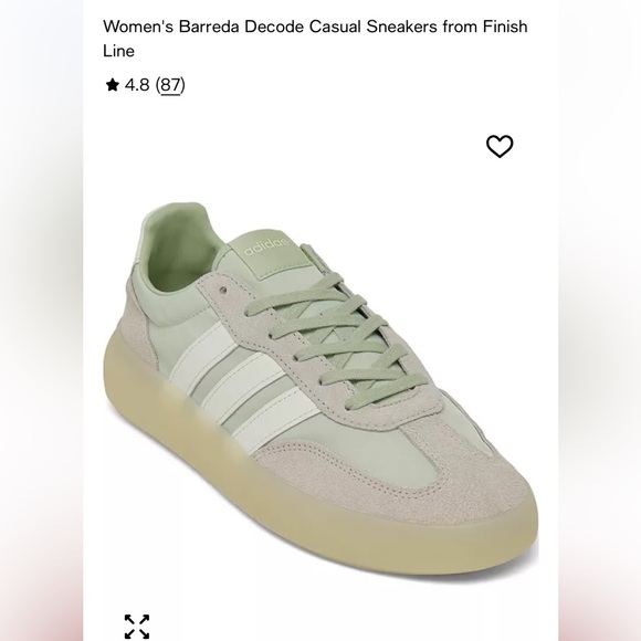 adidas Shoes - Adidas Barreda Decode Mint Green Sneakers Sz 7W